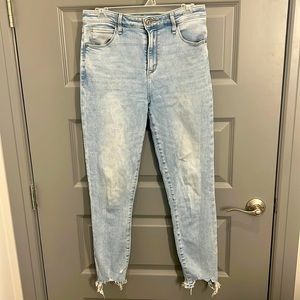 Abercrombie Super Skinny Ankle Jeans